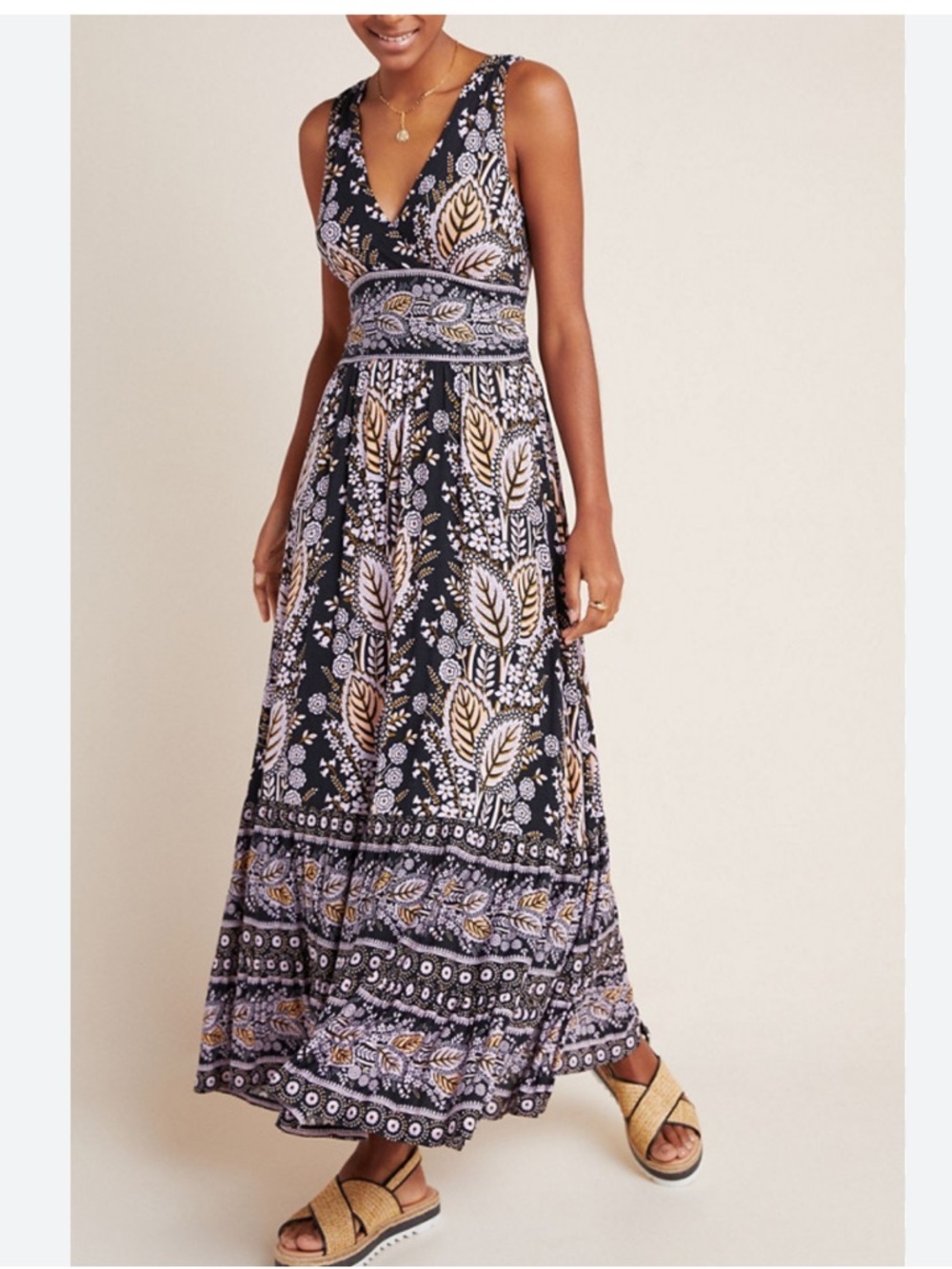 Anthropologie Maeve Giulietta Maxi Dress - XL